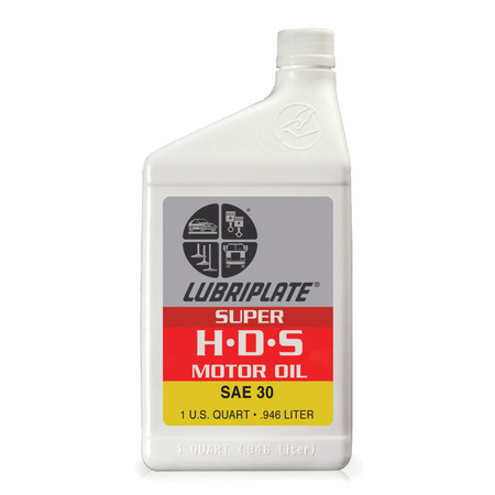LUBRIPLATE 1 qt Motor Oil Amber, 12 PK L0791-054